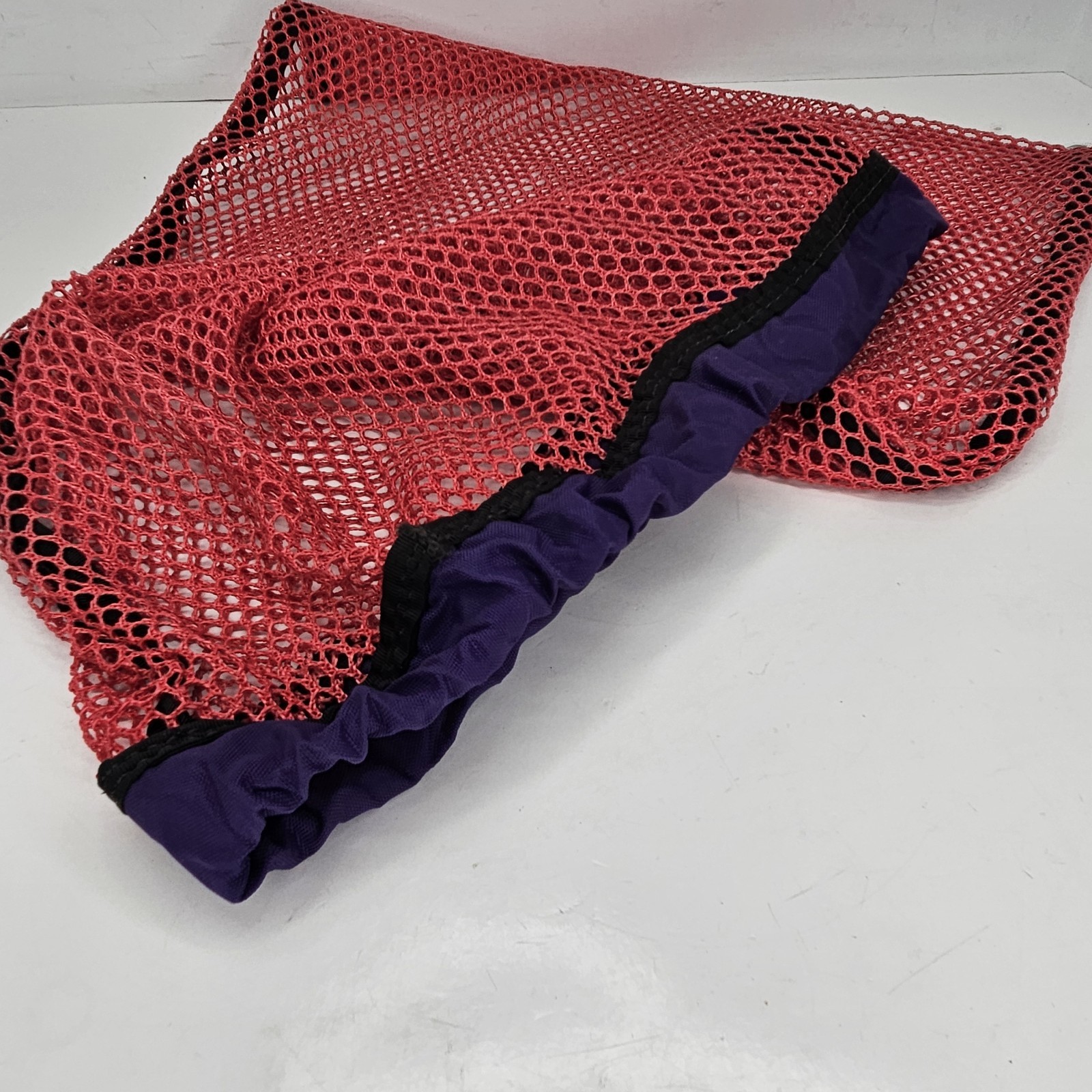 STAHLSAC Scuba Diving Bag 21 x 14 Mesh Gear Organizer Swim Fins Holder Pink USED