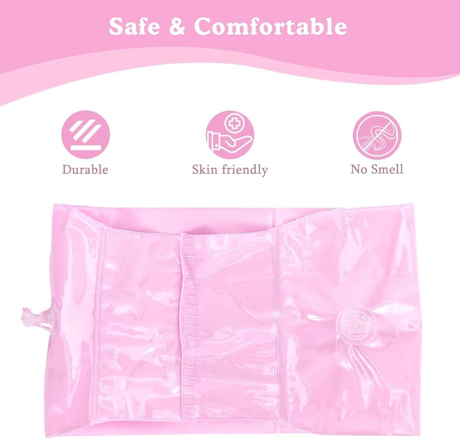 Cute Scallop Inflatable Arm Bands for 3-6 Olds – Enhance Swimming Skills