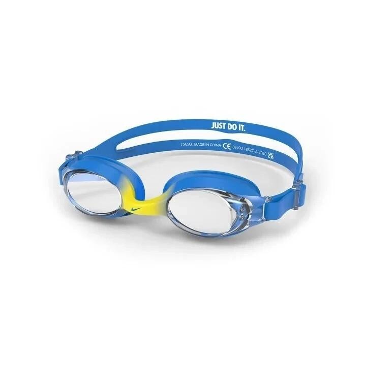 NIKE Lil’ Swoosh Kids’ Swim Goggles Super-Soft Watertight Seal NESSD138-100
