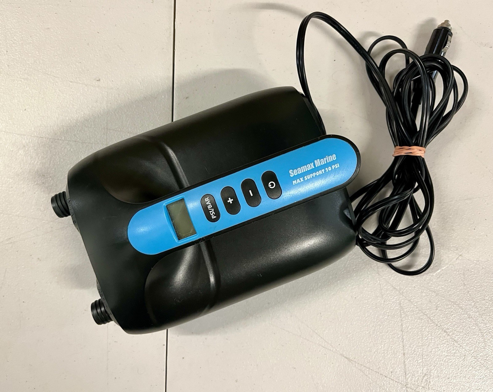 Seamax Marine SUP20D Intelligent Double Stage 12v Digital Air Pump Max 20 PSI