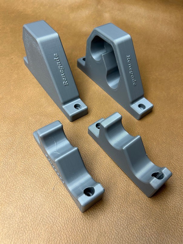 BKC and others with track rail mounting, 1 and 1/2″Mini Capped Kayak Seat Risers