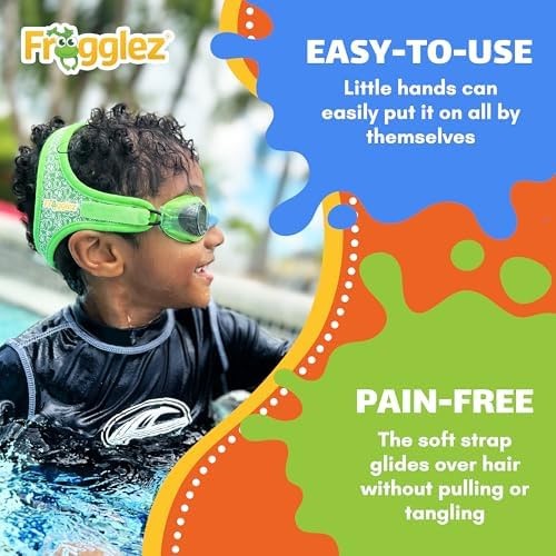 Frogglez Anti-Fog Swimming Goggles for Kids under 10 (Ages 3-10) Recommended …
