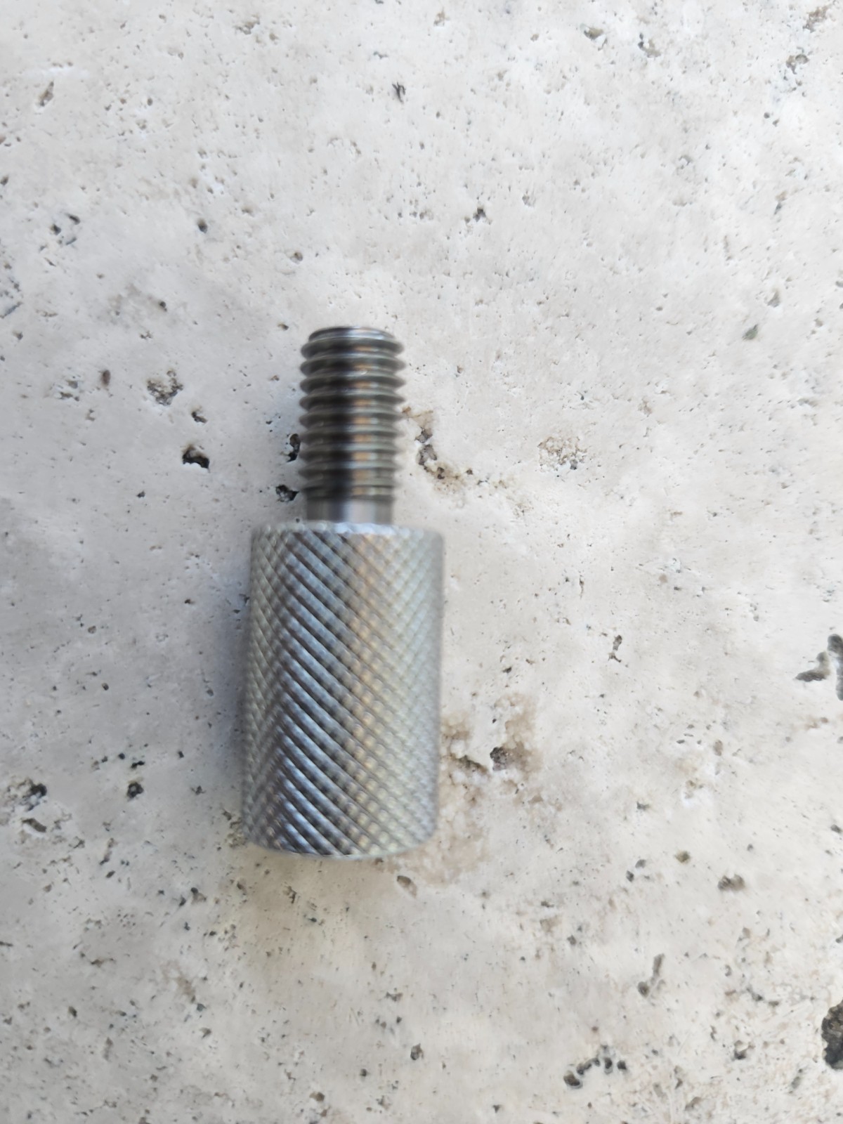 Drophog Stainless Steel Polespear Adapter – 6mm Female to 8mm Male