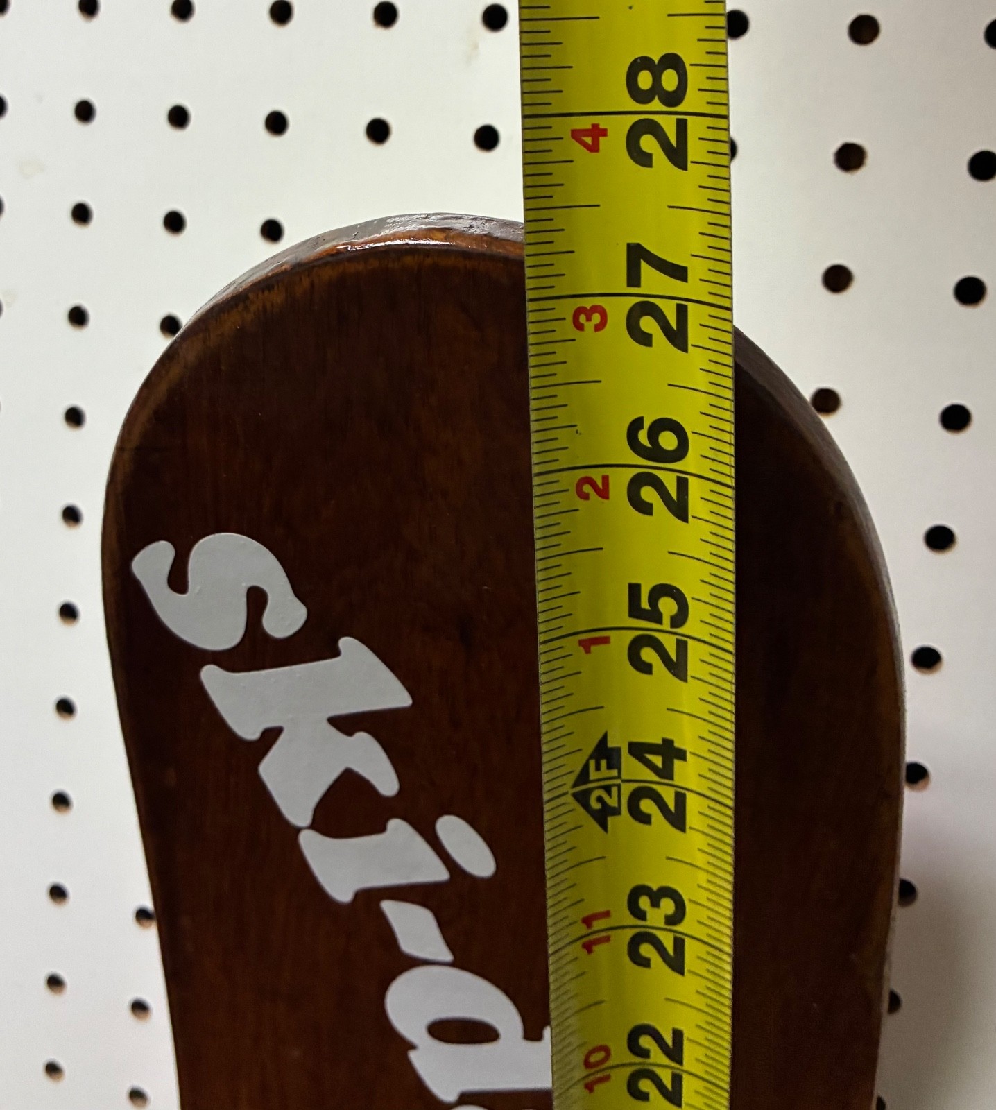 Waterski Solid Mahogany “ski-daddle” Bottle Opener Wall mounted