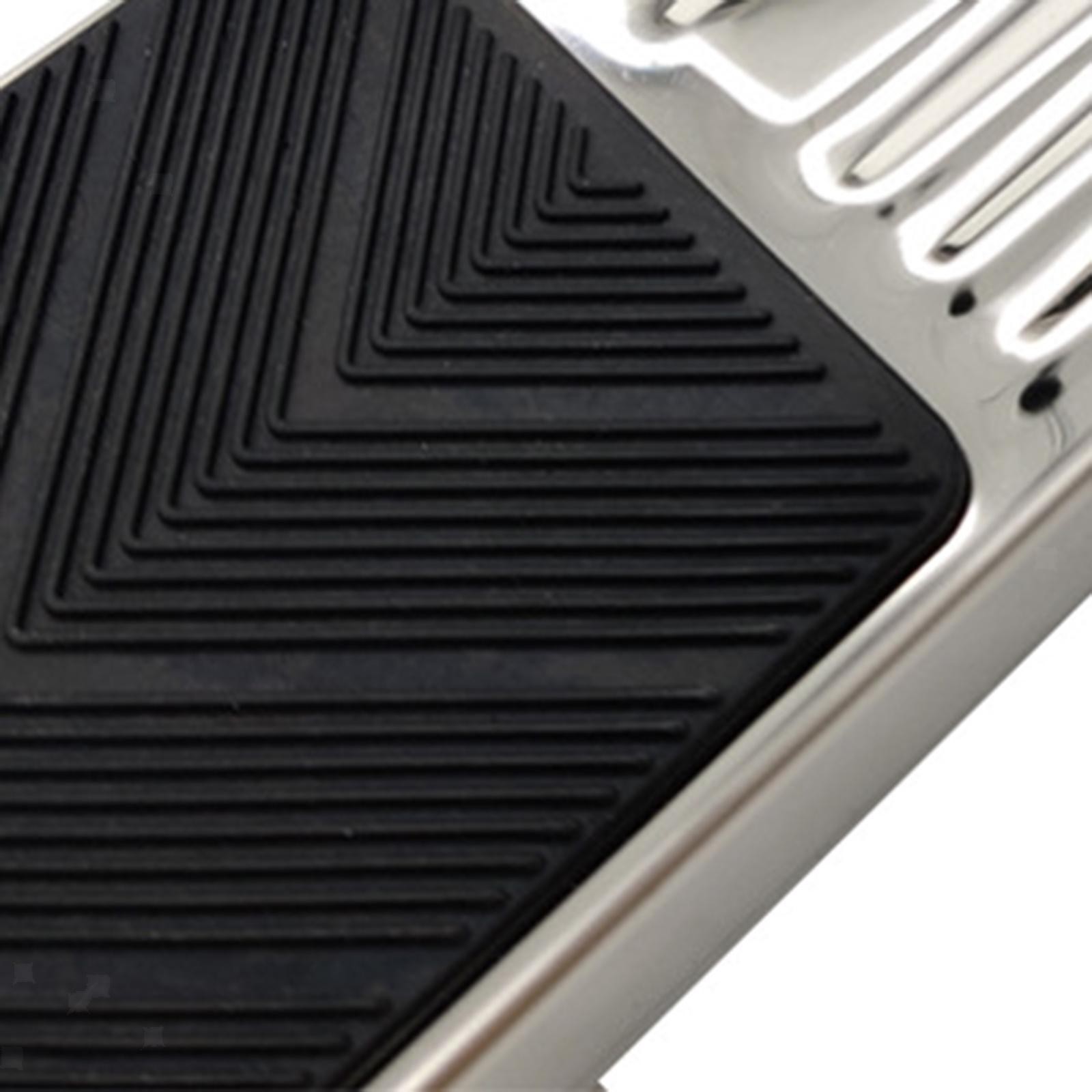 Stainless Steel Swimming Pool Ladder Pedal Replacement with Rubber Pad Anti Skid