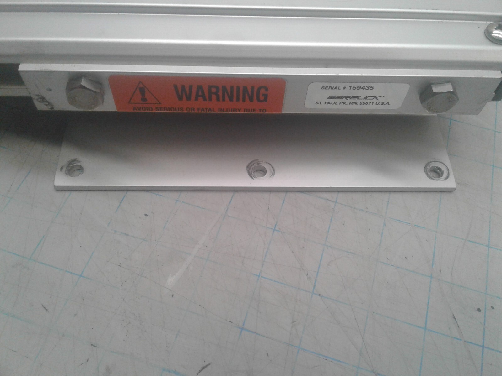 (1) Garelick Seat Slide Mount 7″ Slide