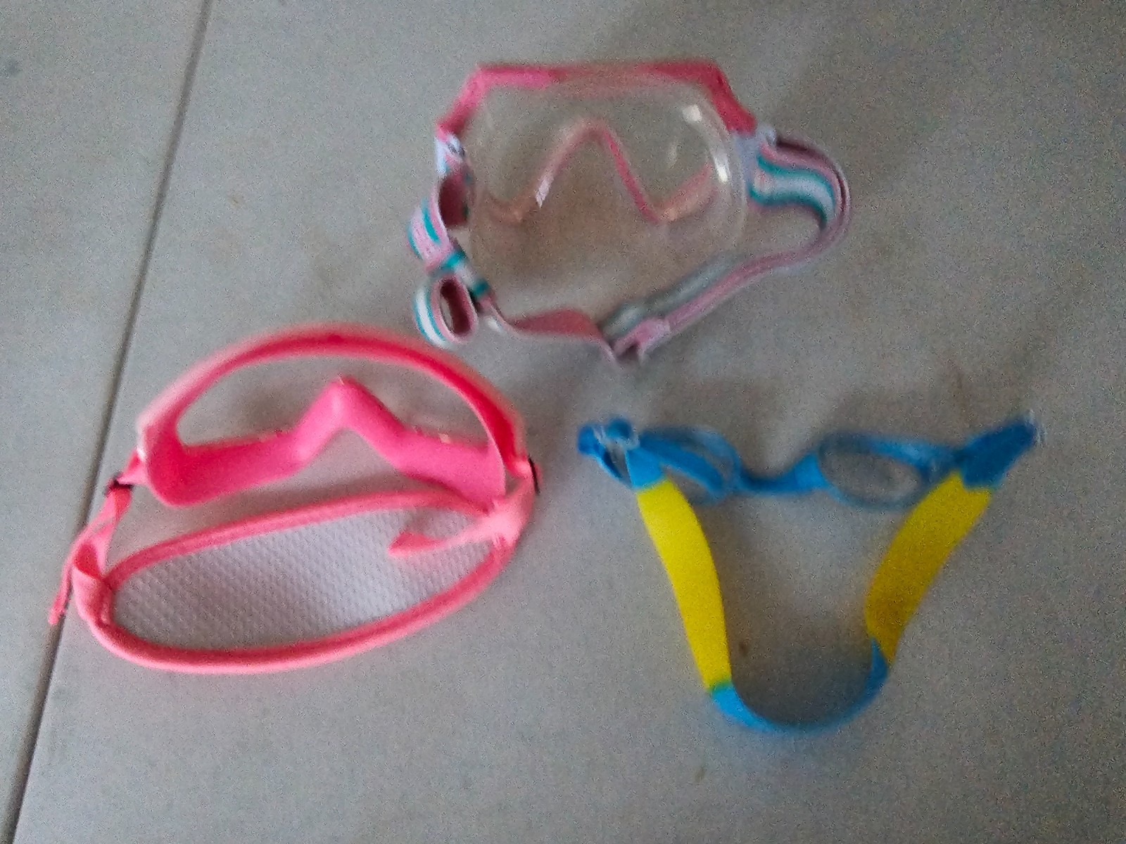 Kids Swim Goggles & Dive Mask Bundle – 3-Piece Set