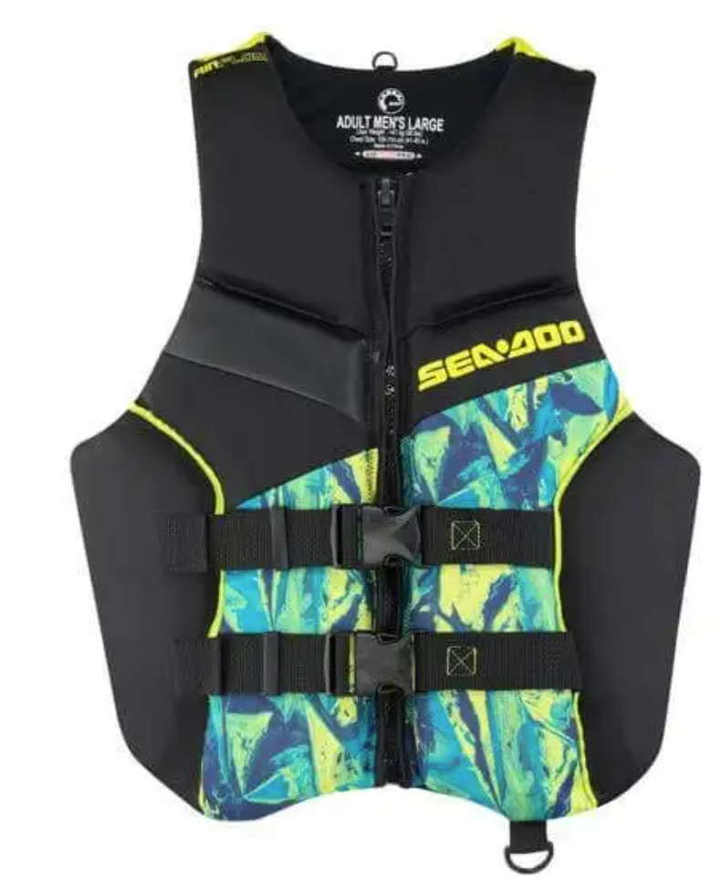 SEA-DOO AIRFLOW REFRACTION EDITION PWC MEN’S SIZE SMALL LIFE JACKET PFD