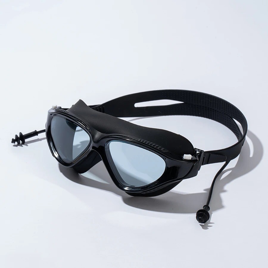 Wide View Clear View Swimming Goggles for Adult, Anti-Fog UV Protection No Leak