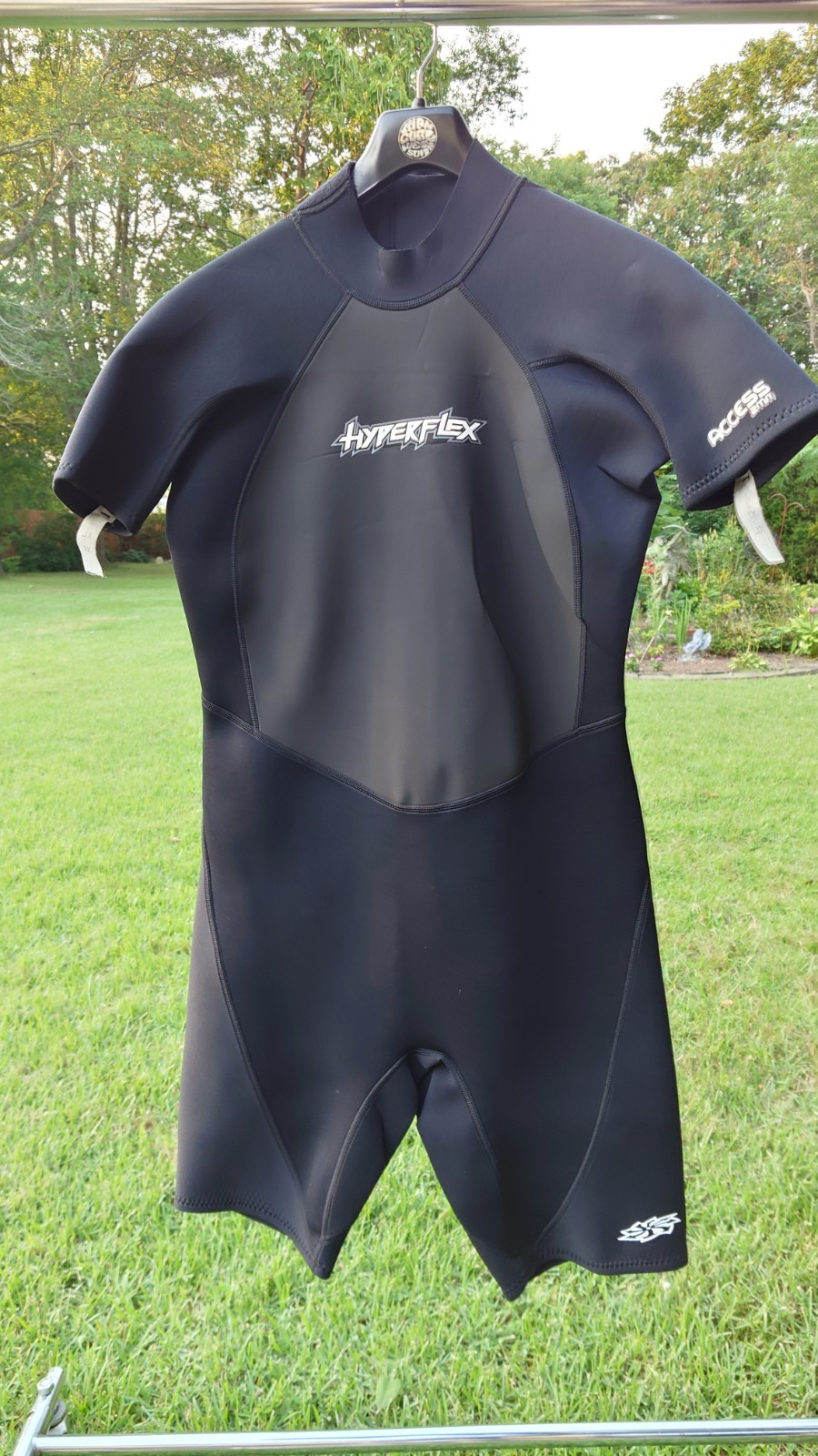 NEW HYPERFLEX AXS 2MM BACK ZIP – SIZE XL – MENS SPRING WETSUIT