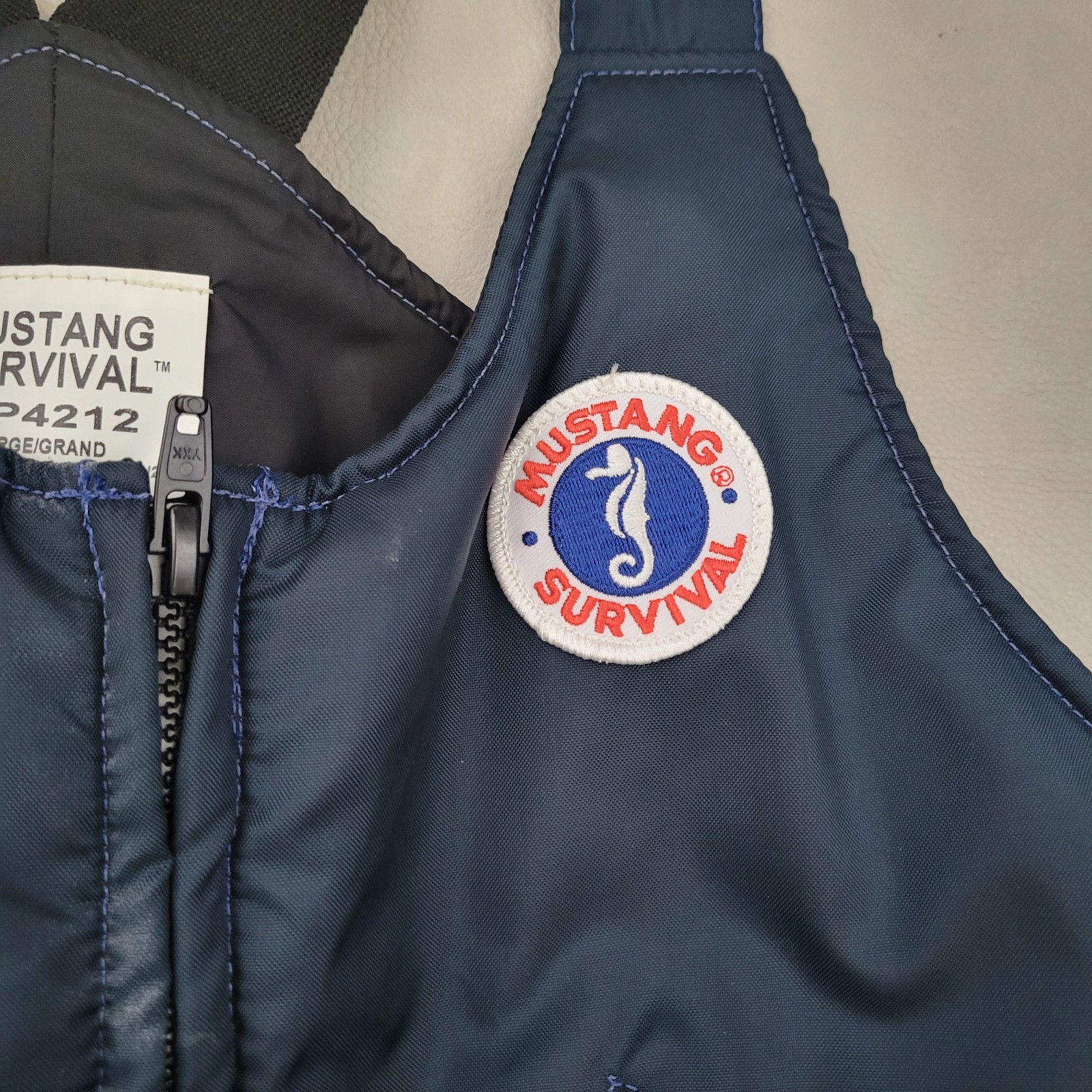 Mustang Survival MP4212 Classic Flotation Bib Size L US Naval Diving & Salvage