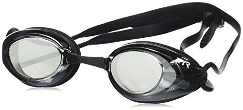 TYR Blackhawk Racing Mirrored Adult Swimming Goggles with UV Protection