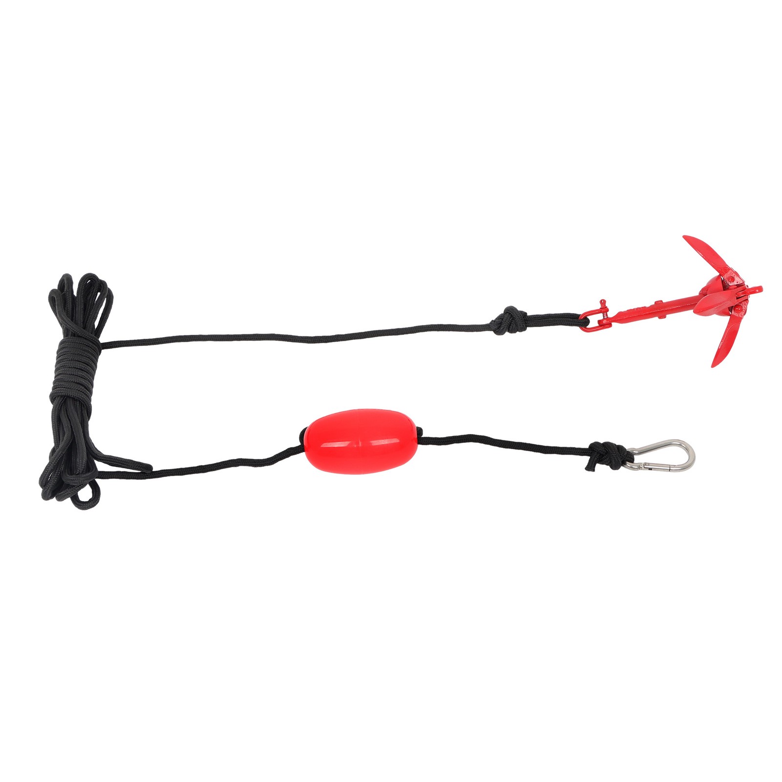 For Canoe Kayak Raft Boat Folding Grapnel Anchor Kit 1.5LB/3.3LB/5.5LB/7.05LB