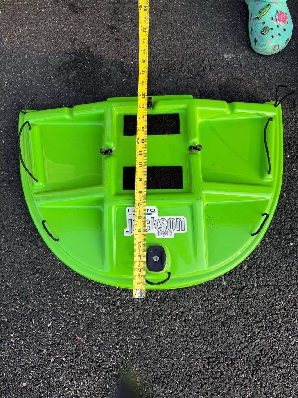 JACKSON Bright Green Rear Hatch Panel with GoPro Mount