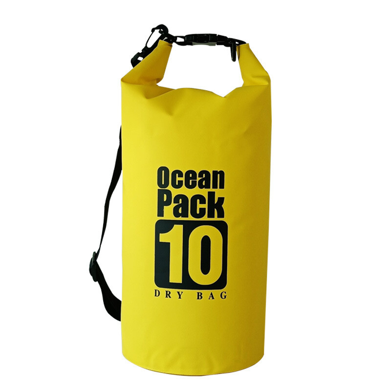 Outdoor waterproof dry bag 2L 3L 5L 10L 20L PVC for swimming hiking beach diving