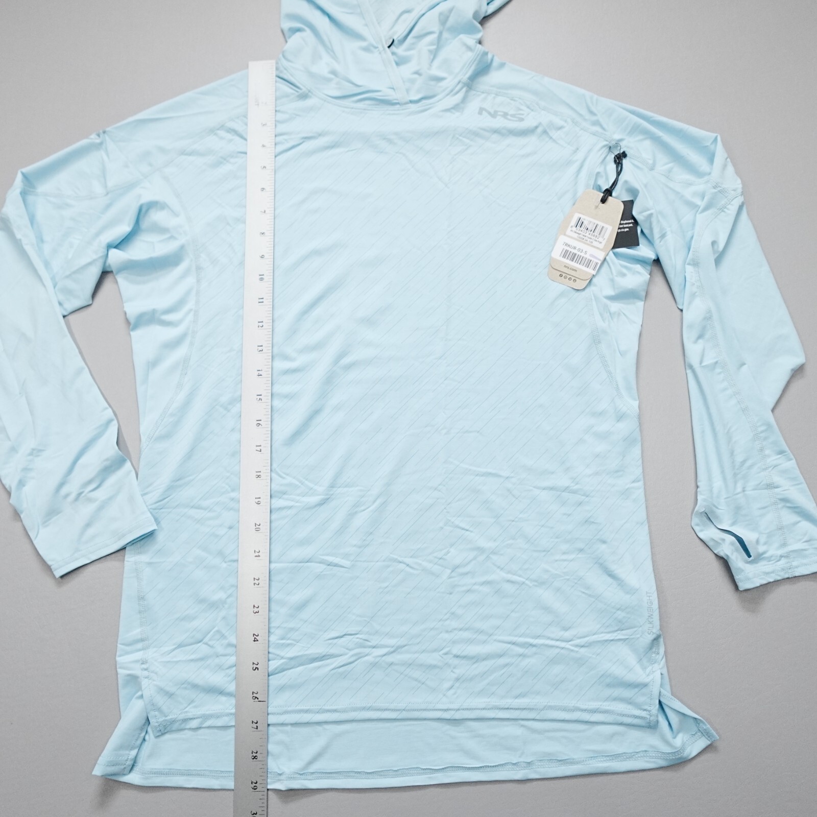NRS Men’s Silkweight Varial Hoodie Poseidon Sea Angel 100% Recycled UPF 50+