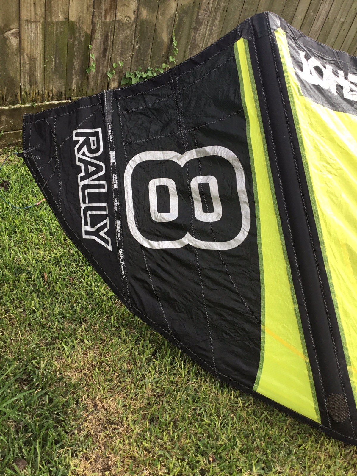 Slingshot Rally 8 meter SLE Kitesurfing Kite Excellent!