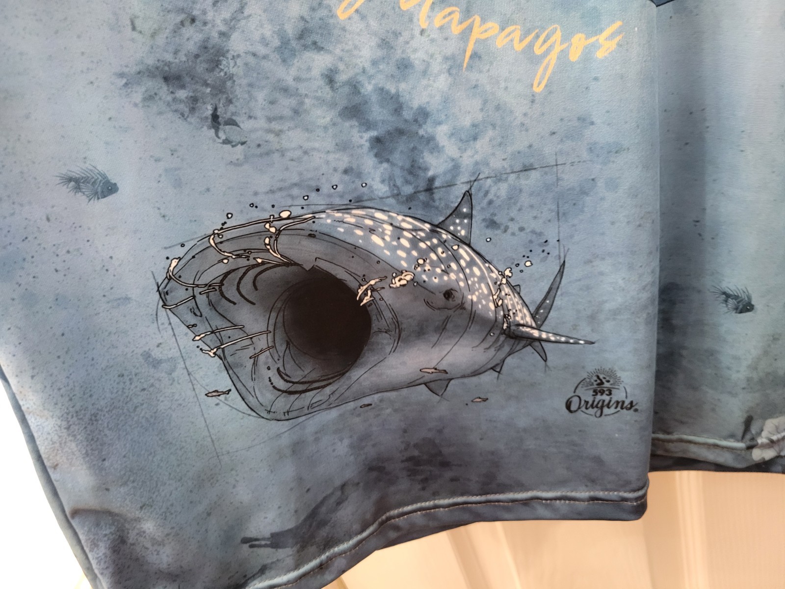Galapagos Rashguard Size Large by 593 Origins ECO Friendly Store, NEW with Tags