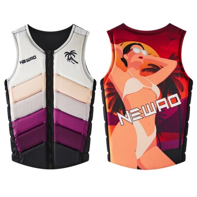Premium ‎NeopreneLife Jacket for Womens, ‎Life Vest for Surfing and Watersports