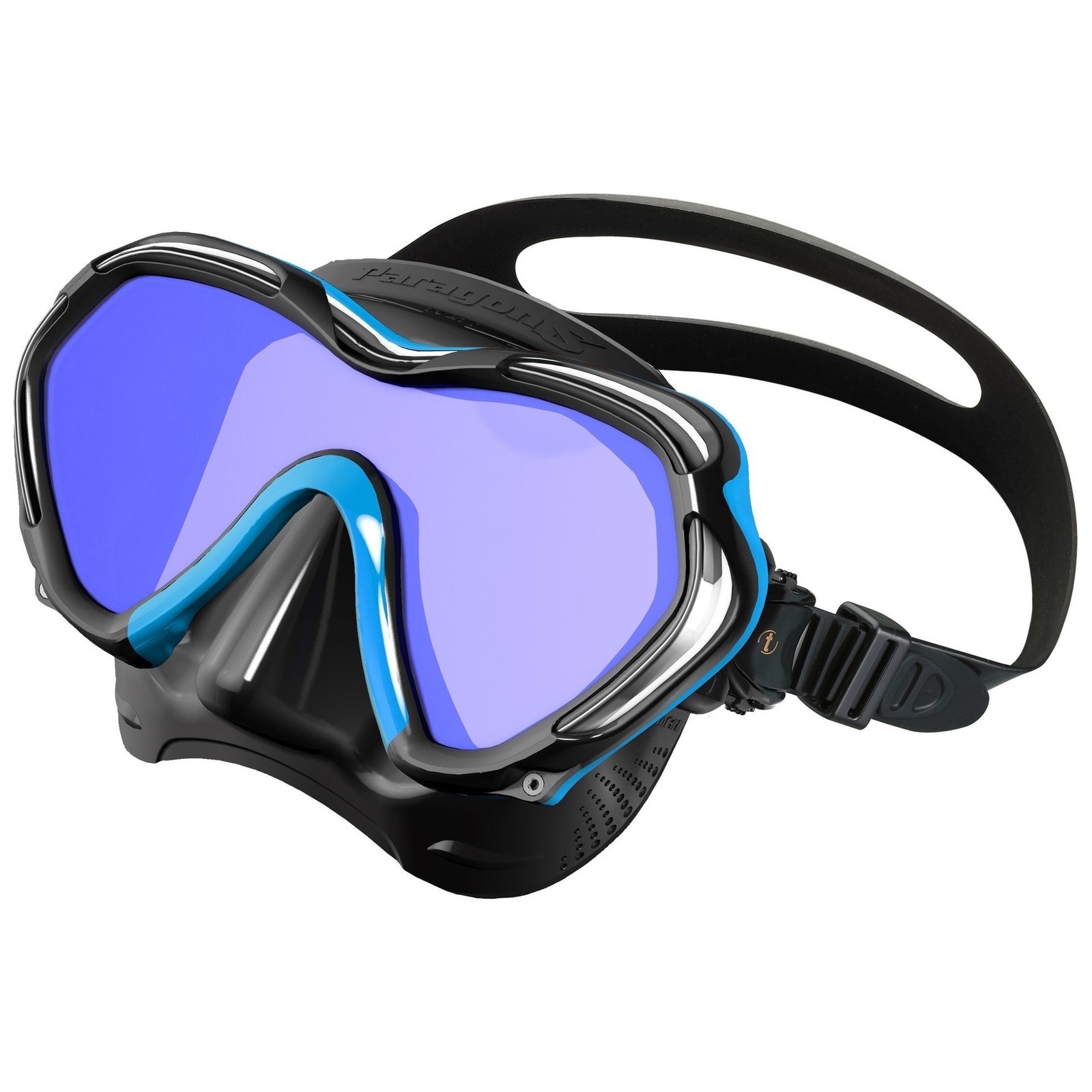 Used Tusa Paragon S Dive Mask – Fish Tail Blue