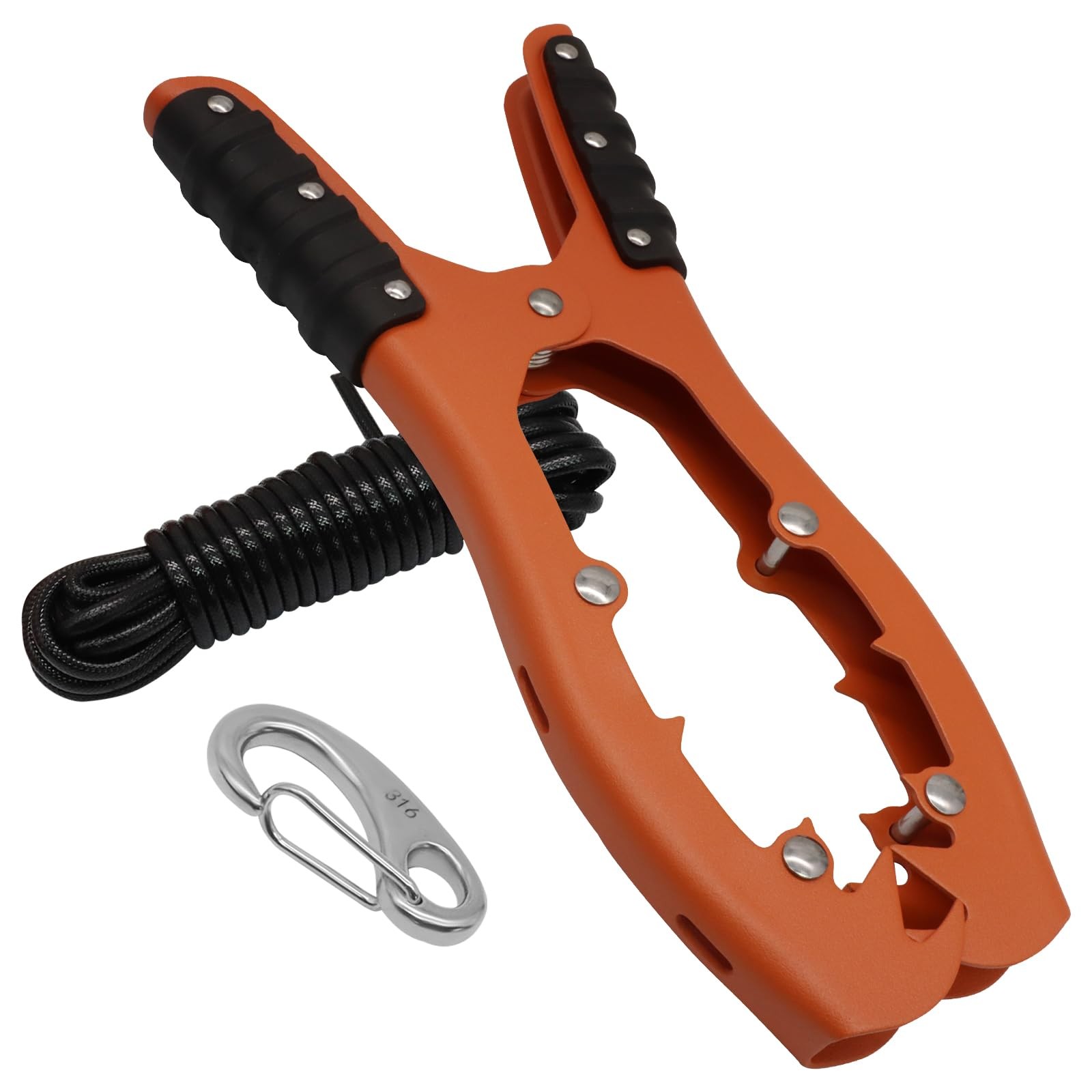 Kayak Brush Gripper, Orange Kayak Brush Clamp Anchor Kayaking Equipment with …