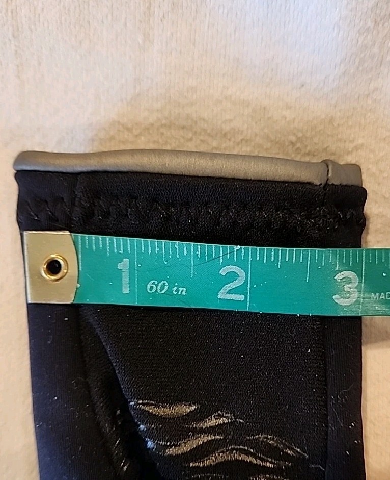 NRS Hydroskin Titanium Black/Gray Neoprene Wetsuit Gloves Diving Surf XS