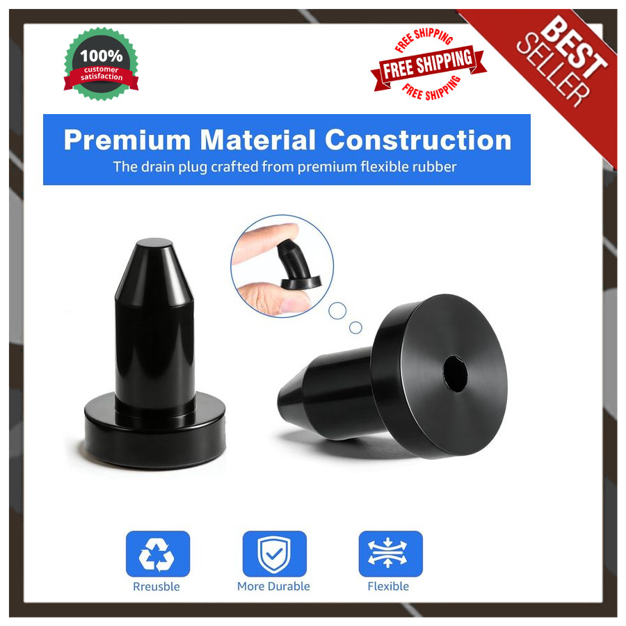4PCS 1/2in Kayak Drain Plug Rubber Scupper Plugs for Pelican Sundolphin OEM