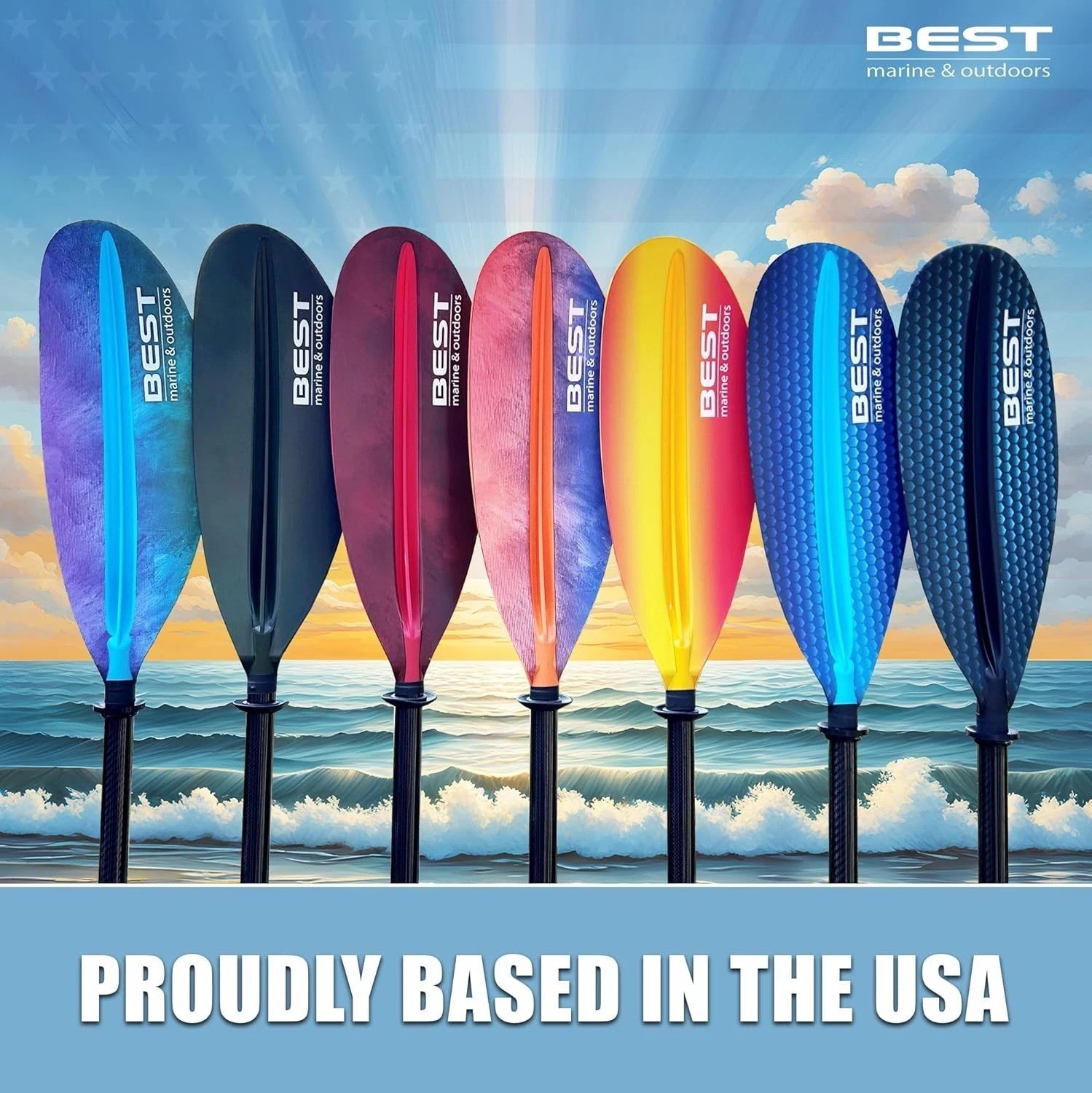Efficient Carbon Fiber Kayak Paddle 234cm – Lightweight & Adjustable Feathers