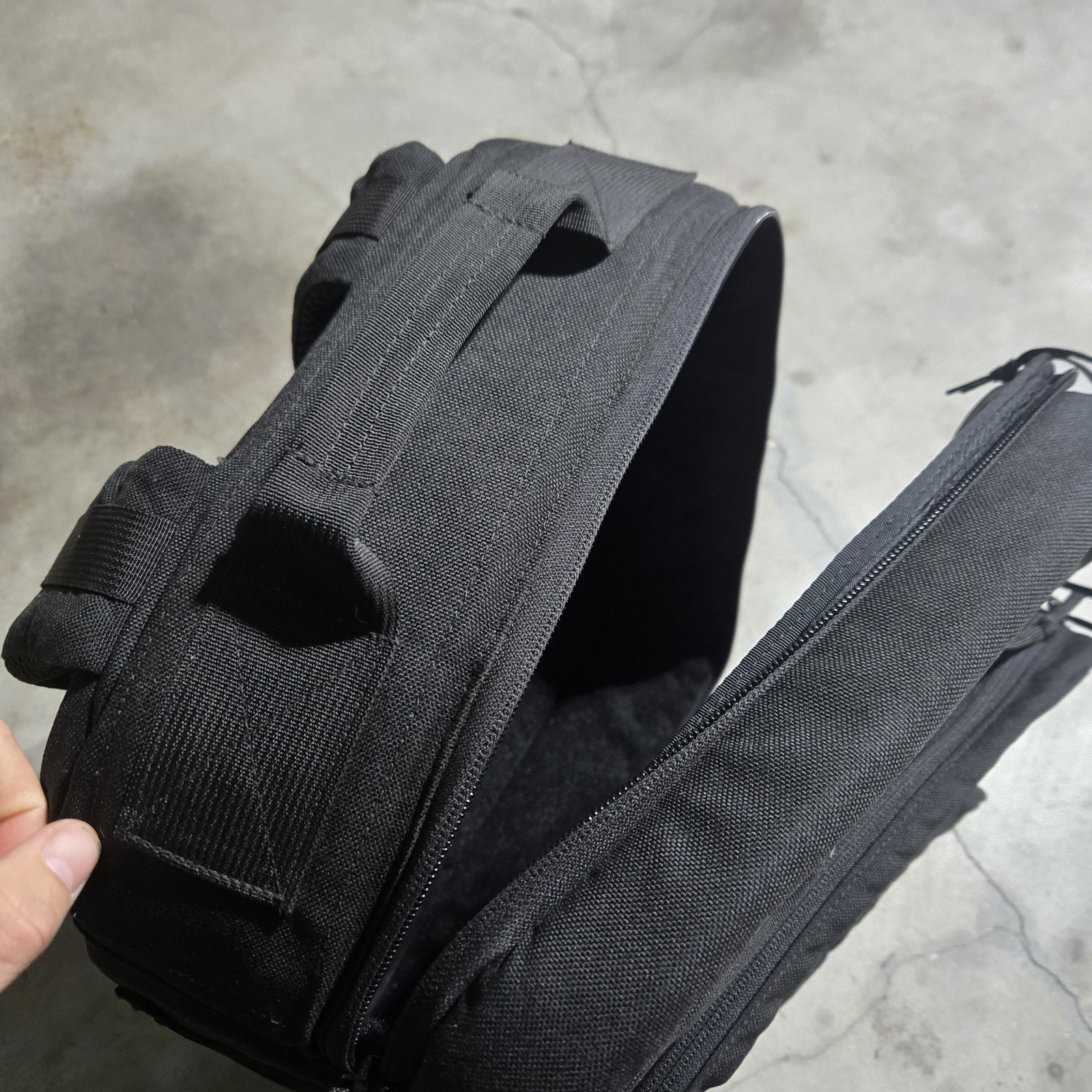 LBX Transporter Backpack Black Great Condition Made In Peru Has Good Form