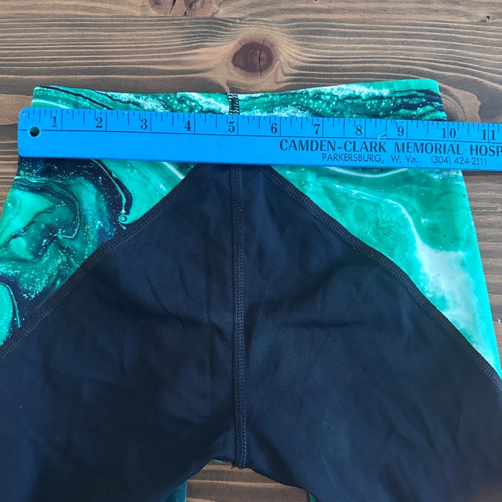 Nike Hydrastrong Swim Trunks Men’s 26 Green Black Jammer Shorts