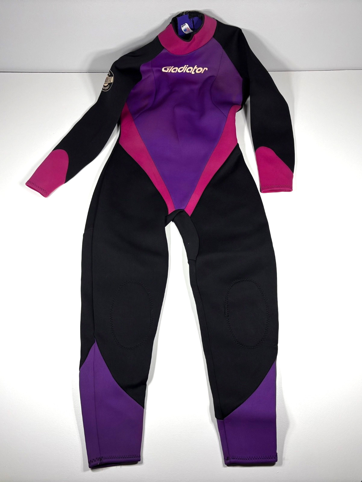 Gladiator Wet Suit Women 14 Purple Black Pink Full Body Surf Dive Swim Gear