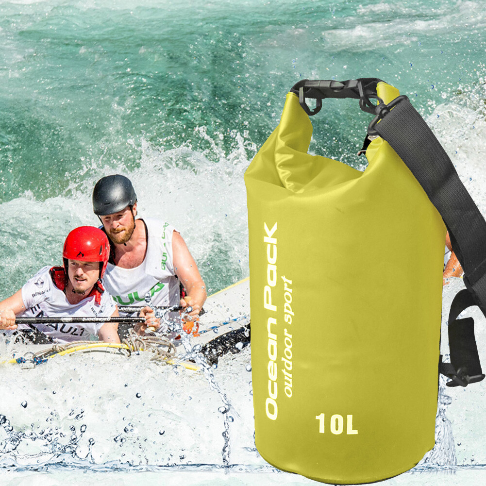 2L – 20L Outdoor Dry Bag Camping Drifting Rafting Fishing Travel Storage Bags