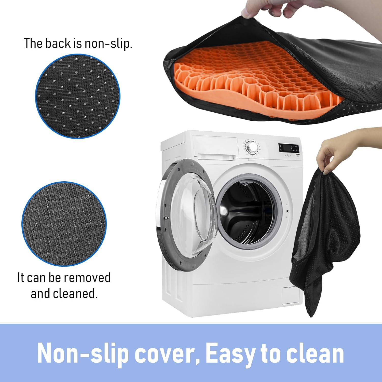 Anti-Slip Kayak Seat Cushion – Waterproof Thicken Gel Boat Kayak Canoe Rowing St