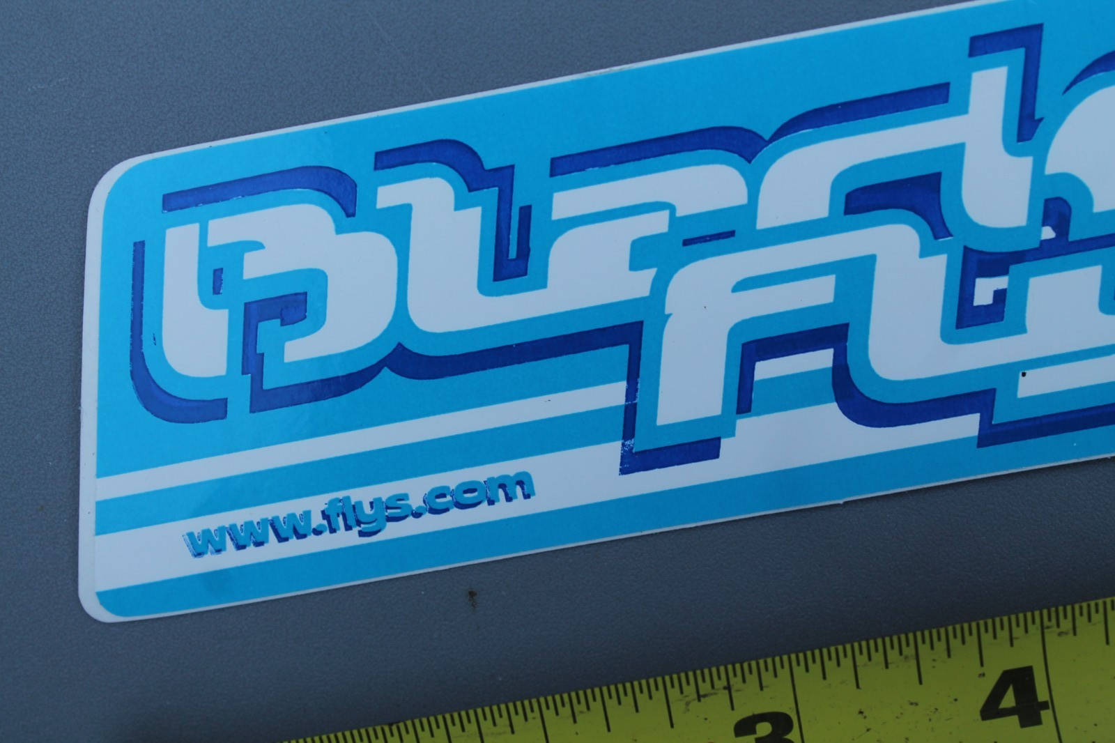 BLACK FLYS Sunglasses Blue White Punk Graffiti OG BF3 Vintage Surfing STICKER