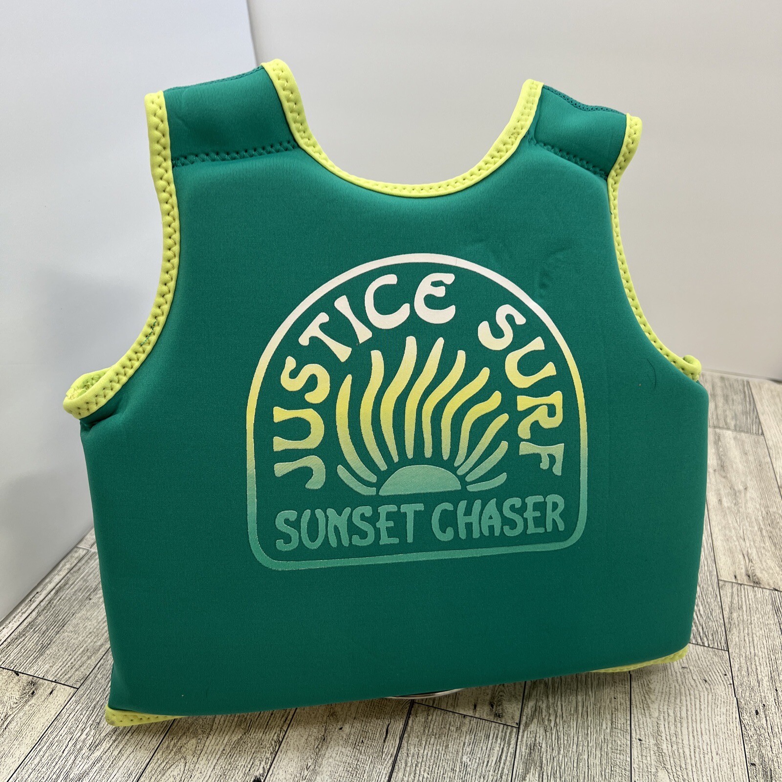 Justice Swim Vest (2-4 Years/33-66 Pounds) Teal, NEW