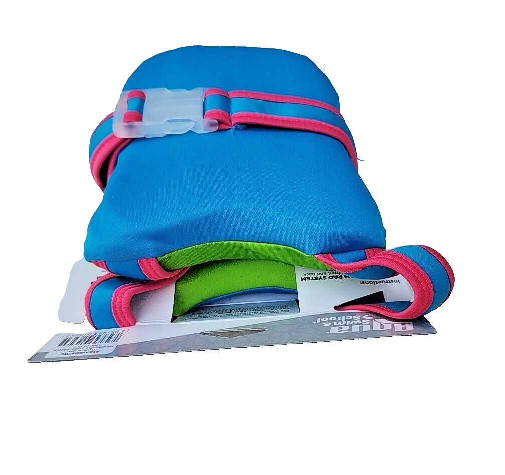 Swim School Progressive Swim Trainer Level 3 Safety Vest Ages 3-5 Max 38 lbs