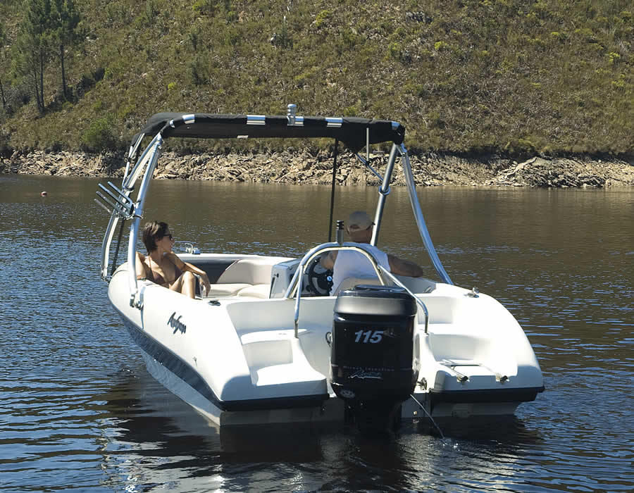 Origin Wakeboard Tower Bimini Black Canopy Small |5 Yrs No Fading No Deformation