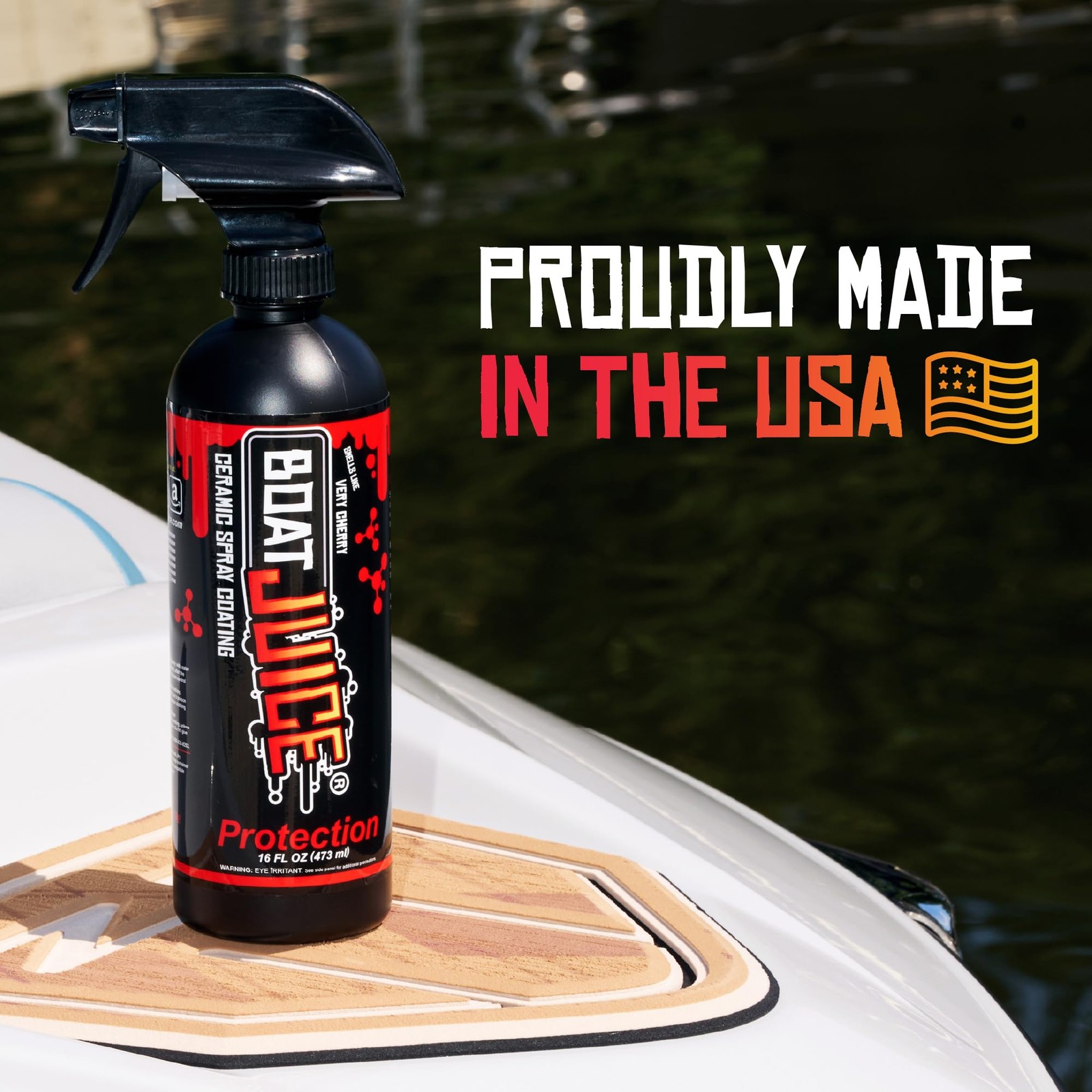 Boat Juice Protection Ceramic Coating | 16 Fl Oz (Pack of 1), Clear