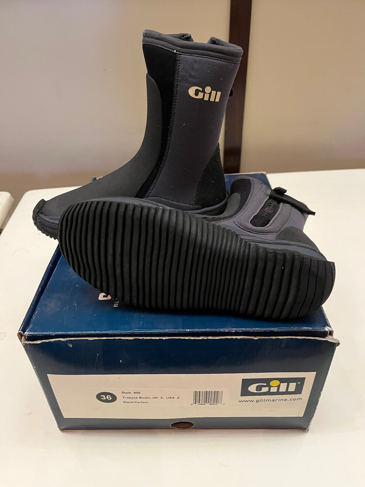 Gill Dinghy Sailing Boat Deck Neoprene Ankle Boots Men’s Size 4 US/UK, 36 Euro