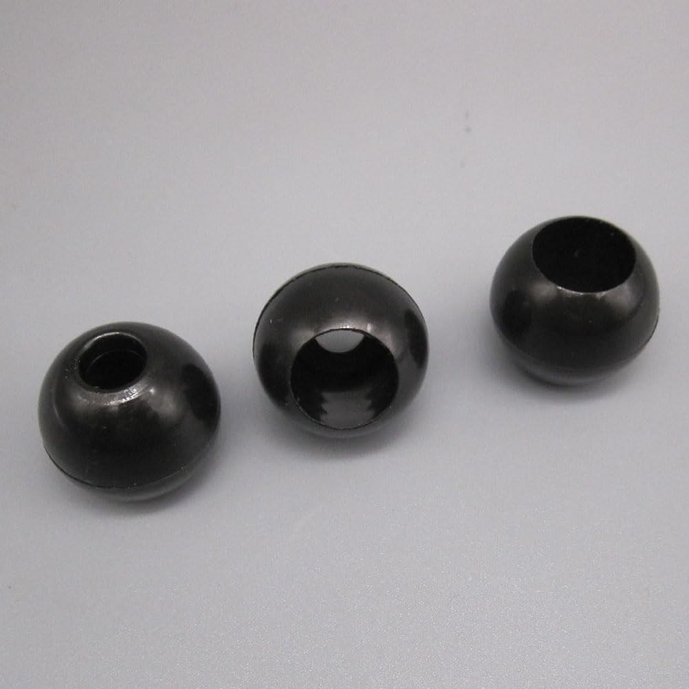 30Pcs Plastic Bungee Cord Toggle Ball End Lock Rubber Rope Ball Head End Lock…