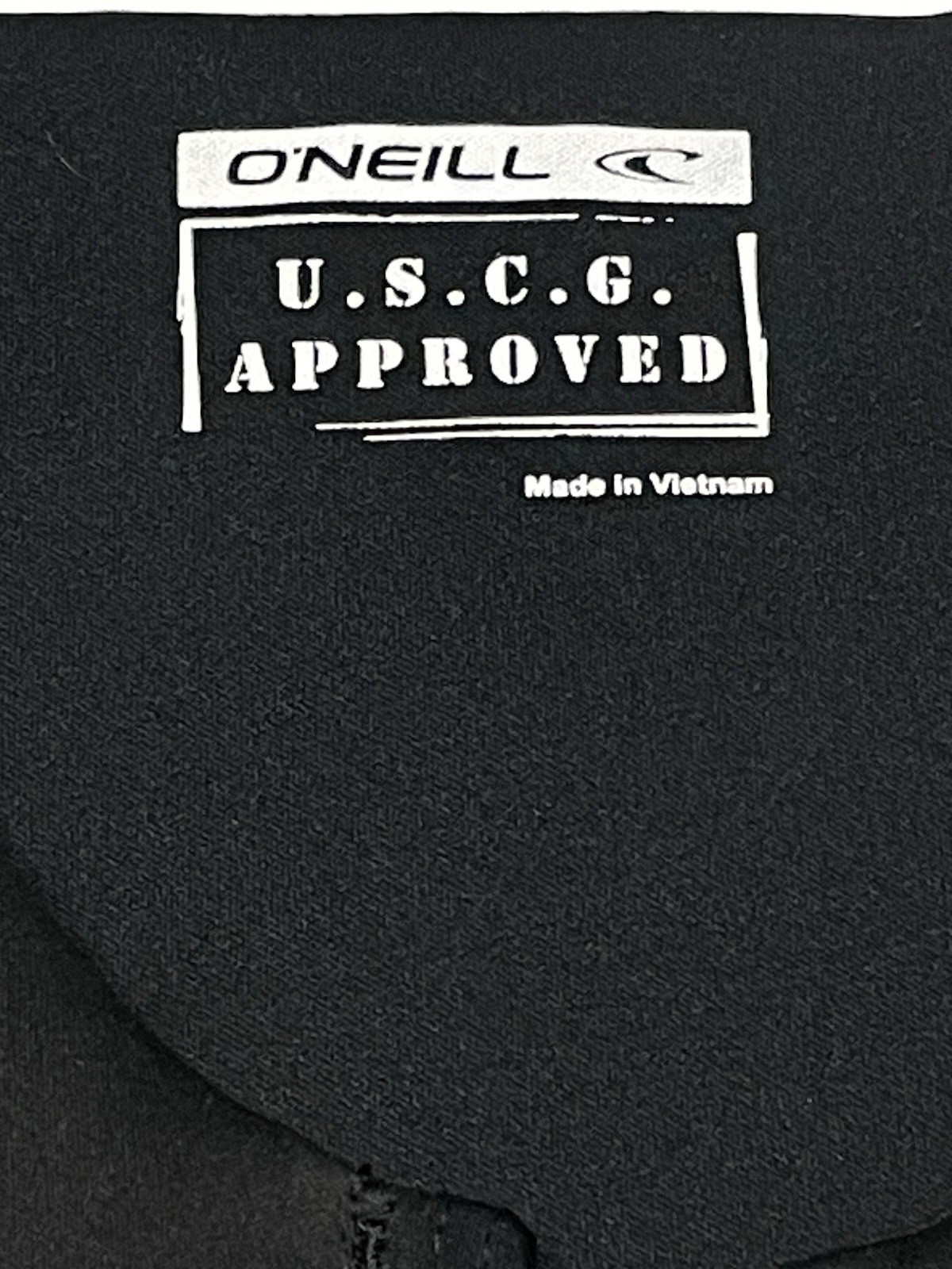 O’Neill MeN Reactor FZ USCG Life Vest Black/Black/Black XXX- LARGE Type III RFD