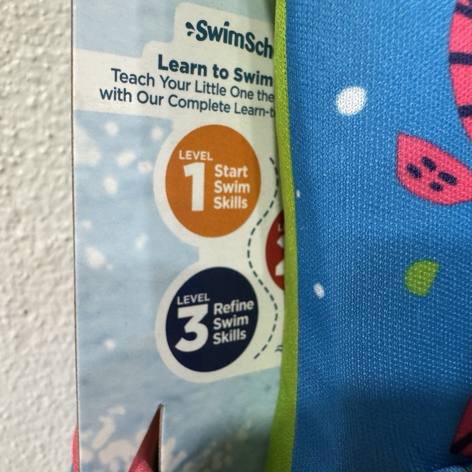 Aqua Swim School Progressive Swim Trainer Level 3 Vest 3-5 Yrs Max 38lbs NEW