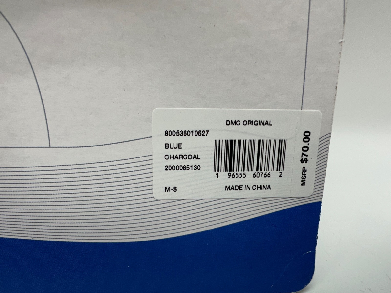 Speedo DMC Original Fin Blue/Gray 800536010627 SIZE M/S