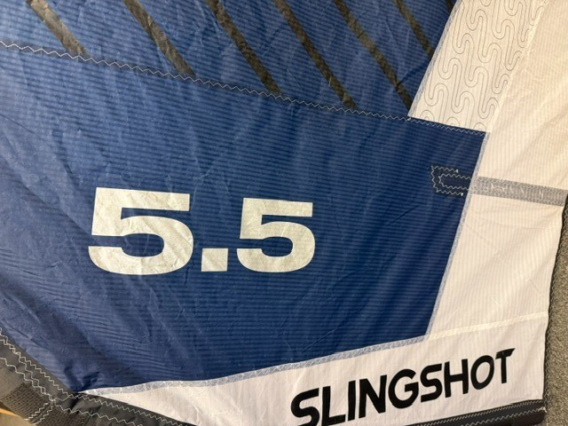 Slingshot SlingWing V6 Blue 5.5m Display Model (Board NOT Incl) EXCELLENT Cond.