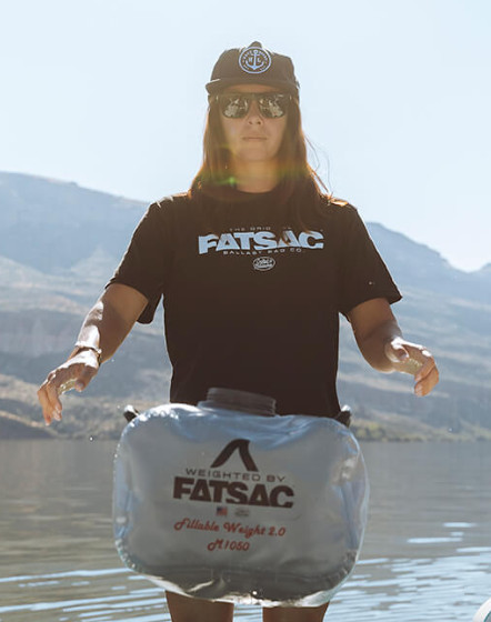 FATSAC MEGA FILL FILLABLE WEIGHT V2.0 BAG GRAY BALLAST M1050-4 PACK 220-380 LBS!