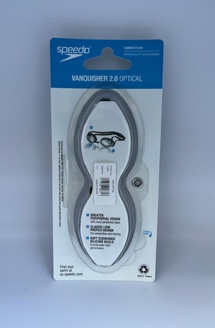 Speedo Vanquisher 2.0 -1.50 Goggle – Clear (Americas #1 Racing Goggle)
