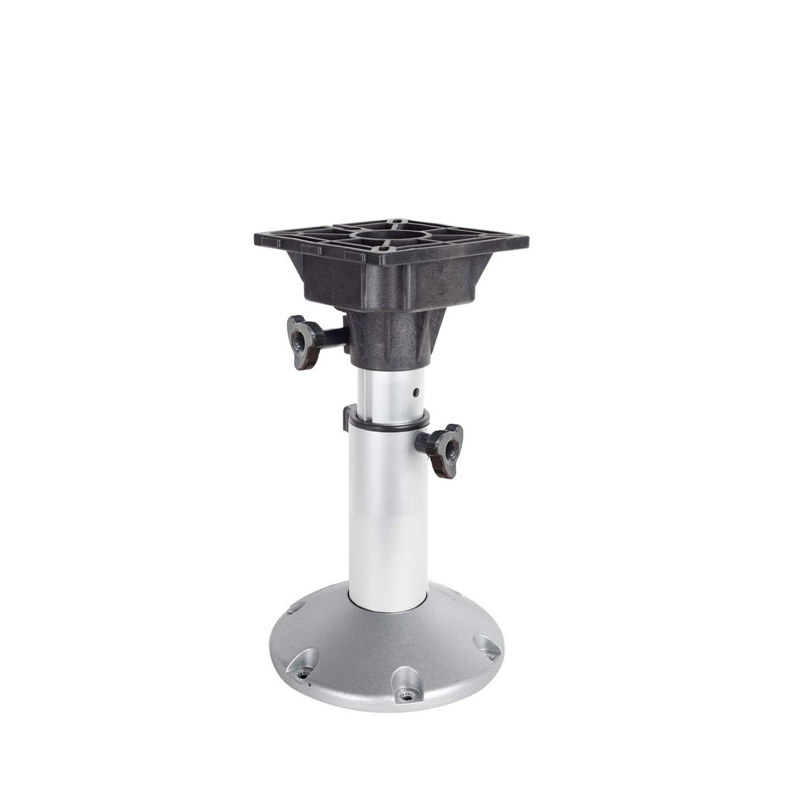 Oceansouth Adjustable Boat Seat Pedestal 13”-19” | Marine Grade Alum