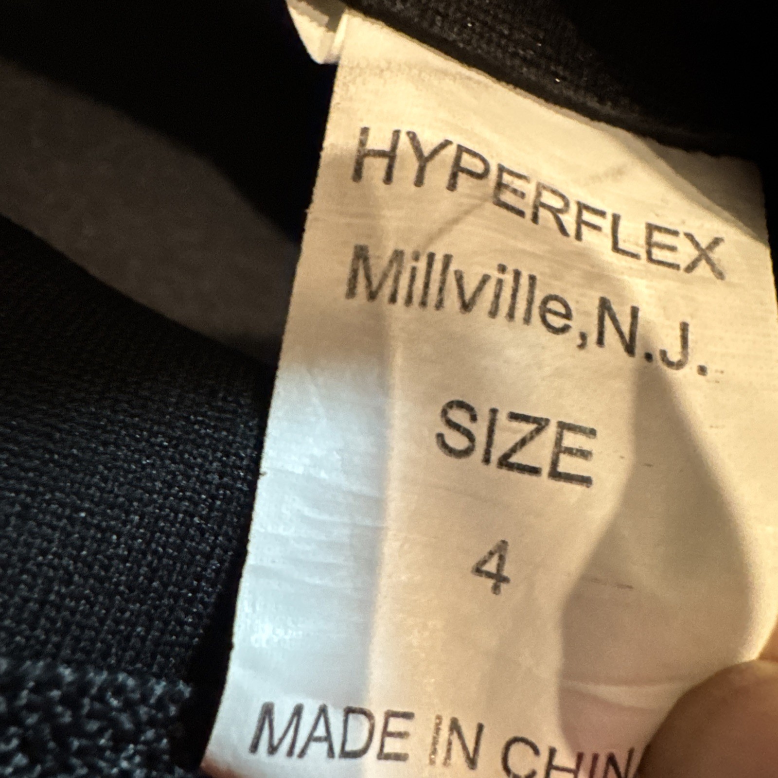 Hyperflex Size 4 Blue Wetsuit Boys Girls Kids Children Shorty Full Zip Black