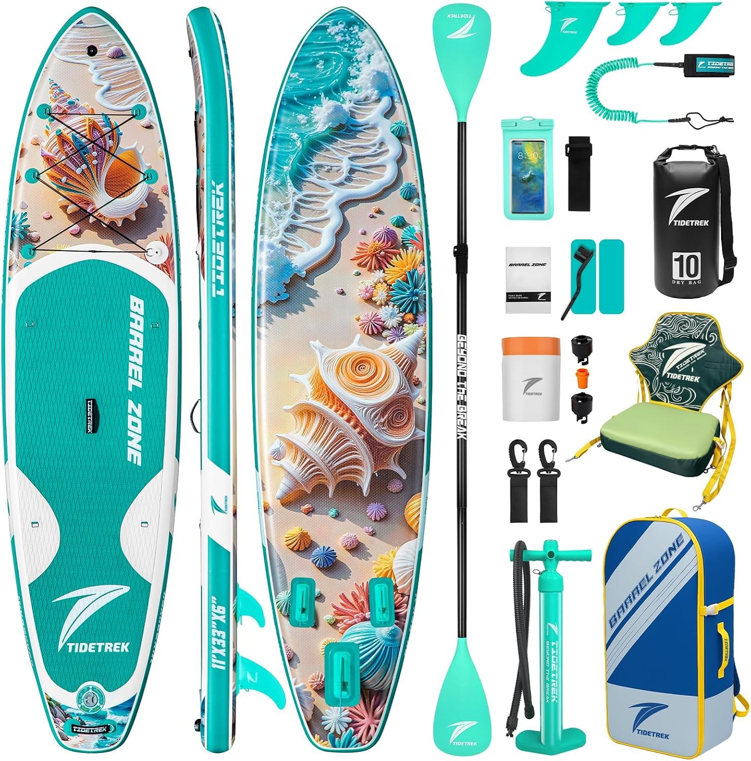 Inflatable Stand Up Board 11ft Extra Wide Accessory