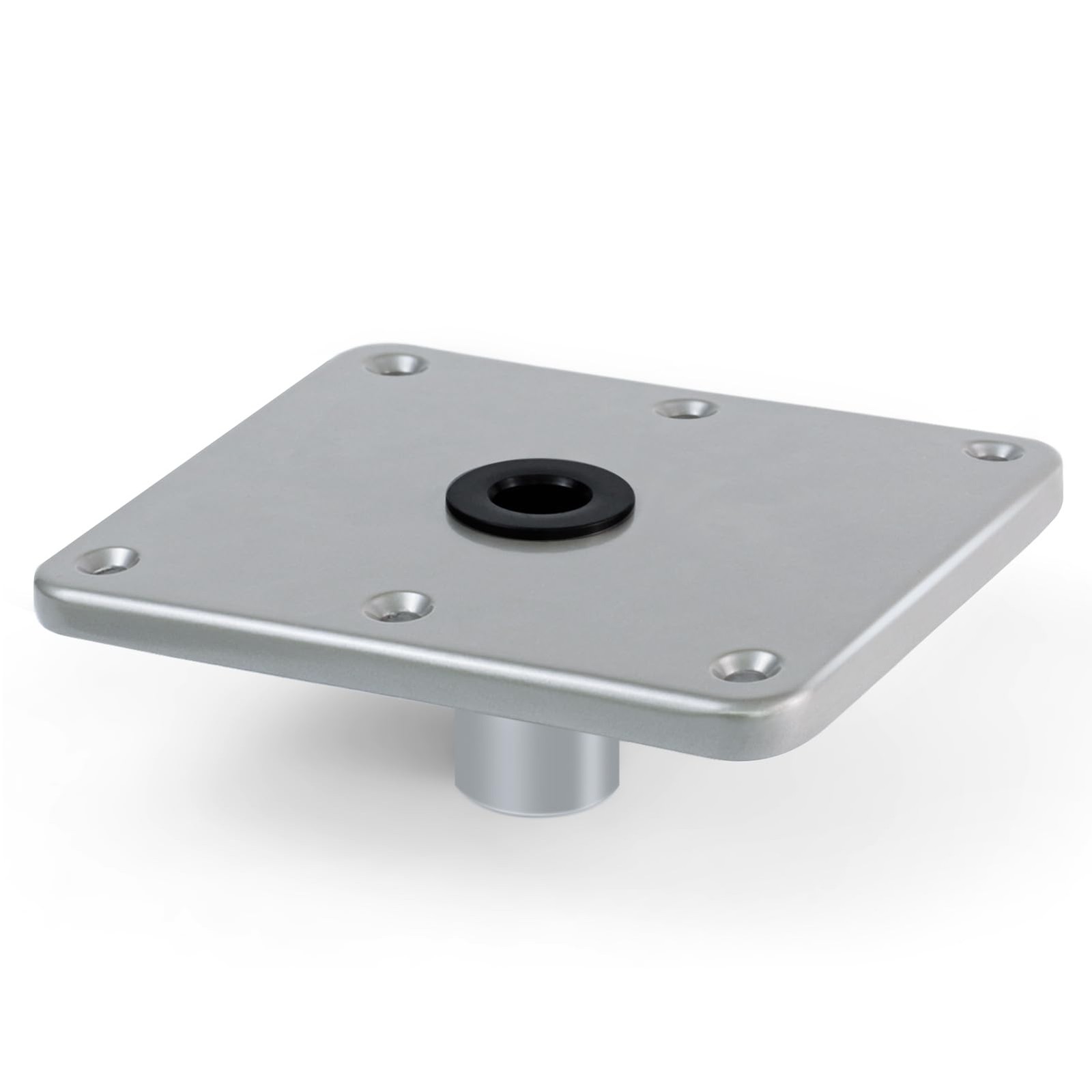 Boat Seat Base Mount Boat Seat Pedestal Base Mount Plate for 3/4″ Pin Post So
